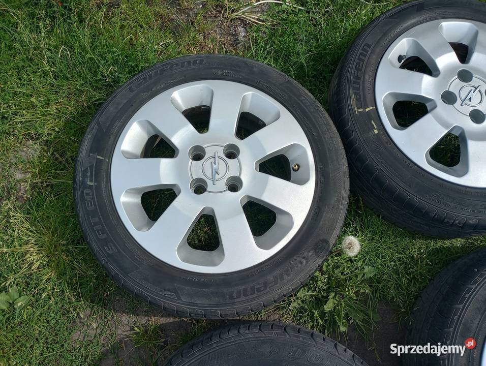 Opel 15 4x100 Koła Alufelgi Opony Letnie Combo Chodecz sprzedam