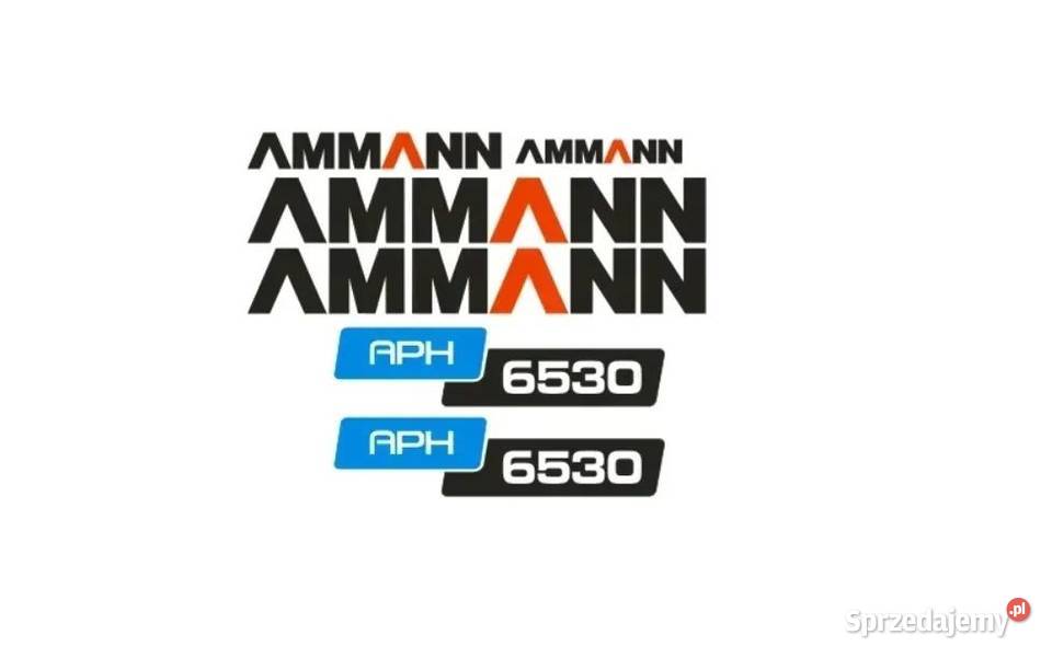 Naklejki oklejenie naklejka AMMANN APH 6530 Janików