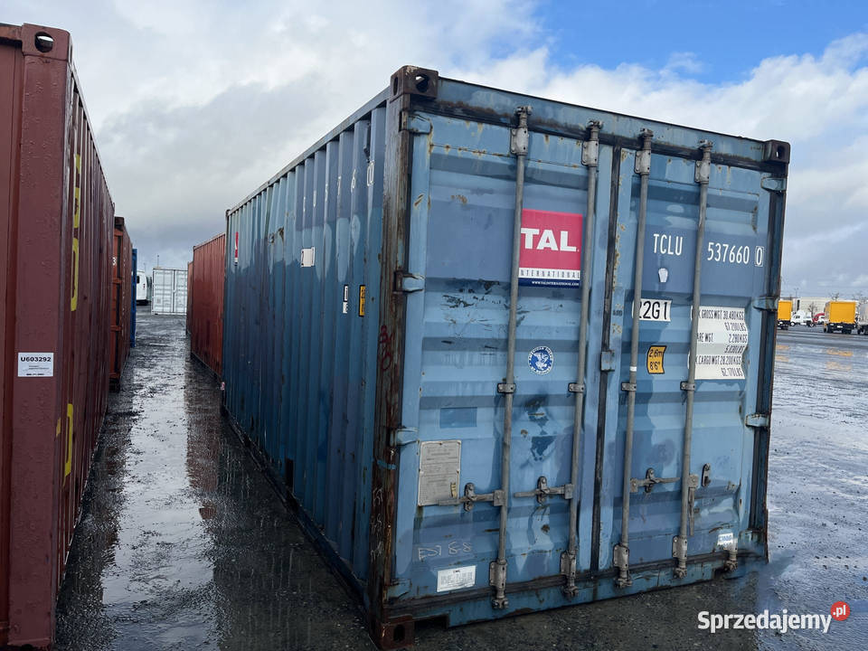 Kontener morski magazynowy 20DV 6 metrowy Bukowno