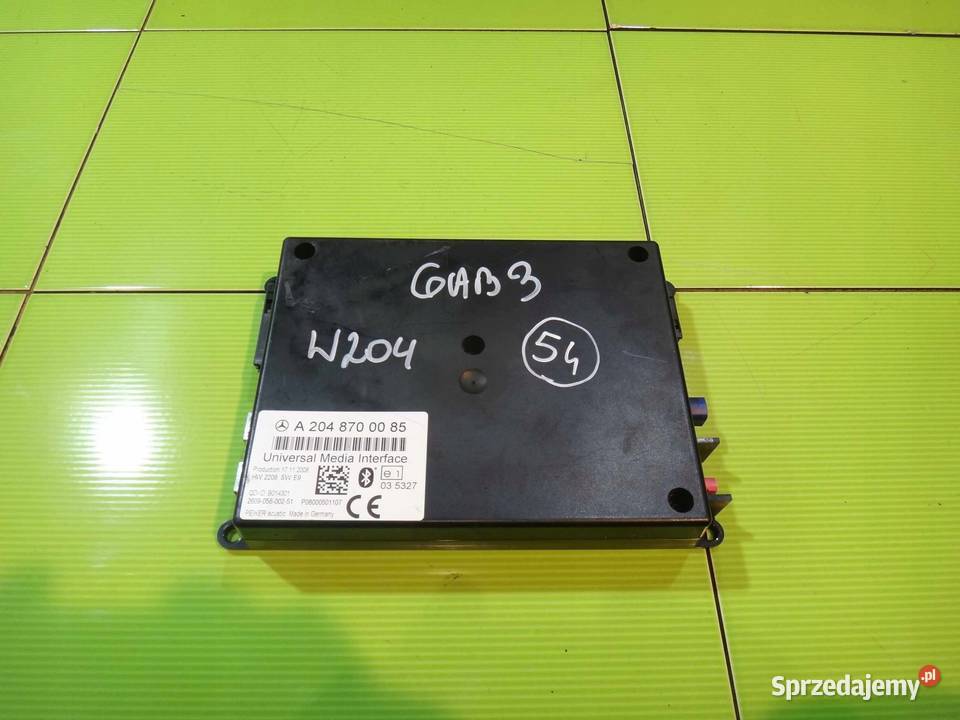 MERCEDES C W204 09r modul BLUETOOTH A2048700085 sprzedam