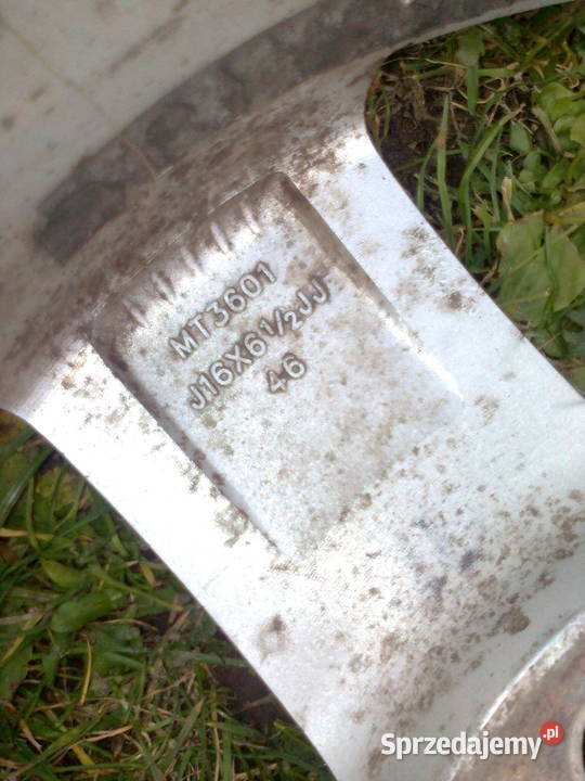 felgi aluminiowe 16 Toyota Coroolla Auris Verso aluminiowe Jarosław
