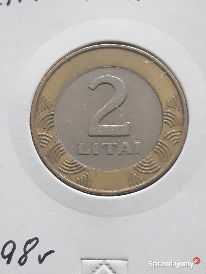 2 Lity Litwa 1998 r Konin sprzedam