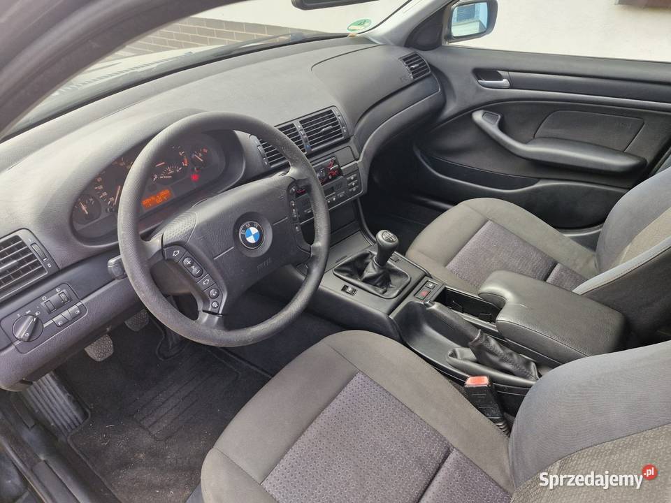 BMW E46 z Niemiec benzyna kurtyny powietrzne