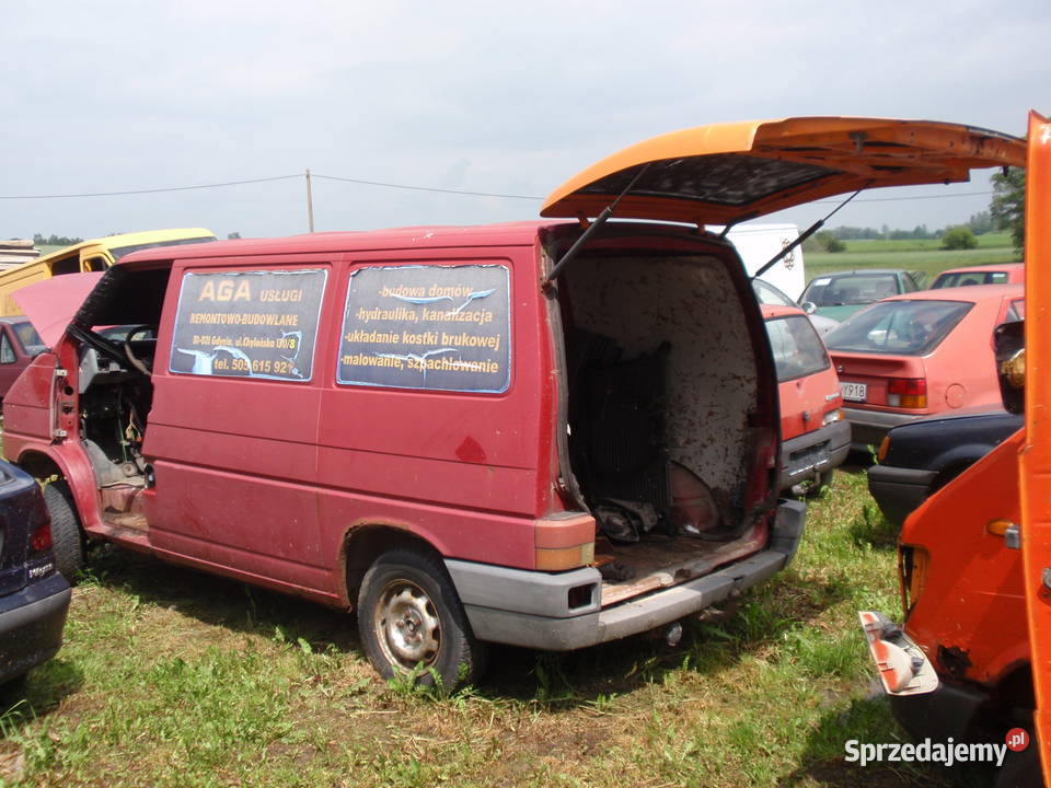 VW TRANSPORTET T4 19 19TD 24D 25 TDI 20 BENZYNA Brodnica