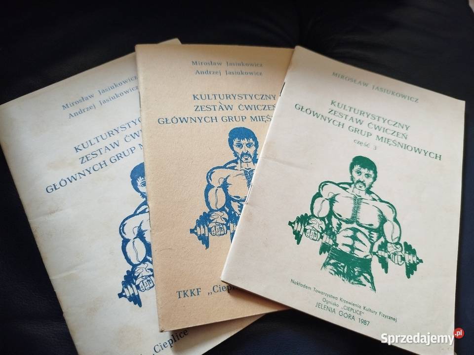 kulturystyczny zestaw ćwiczeń PRL 1987 retro muzyka, taniec, śpiew Bolesławiec