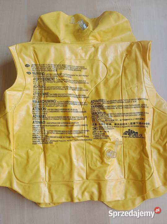 Kamizelka ratunkowa 36 lat Poznań