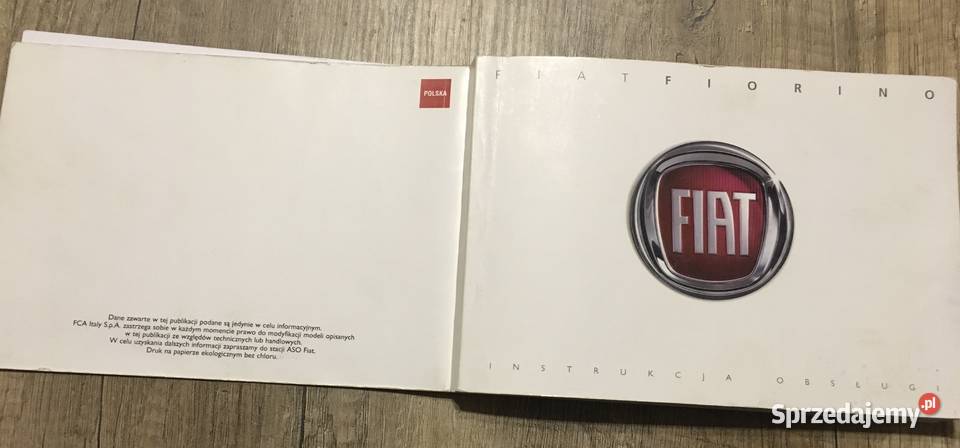 Instrukcja Fiat Fiorino Białystok