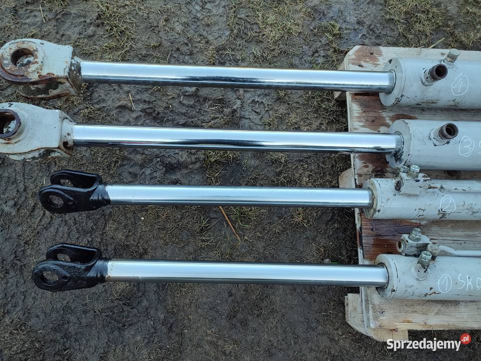 Siłownik hydrauliczny dwustronny sów 61 łuparka Sędziszów