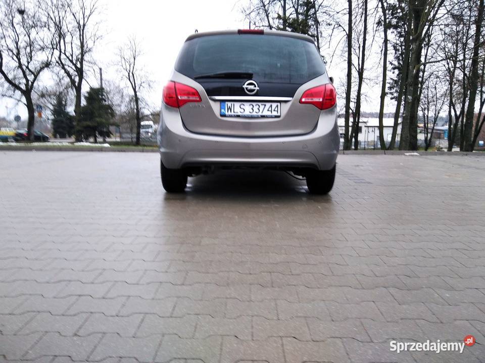 Opel Meriva B 14 benzyna 120 160 mazowieckie Siedlce