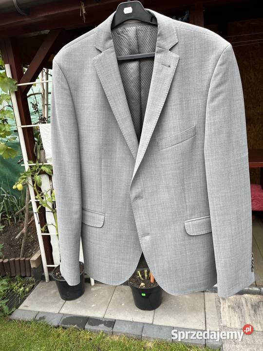 Marynarka Westbury premium Slim Fit 176178 nowa szary/srebrny lubelskie Lublin