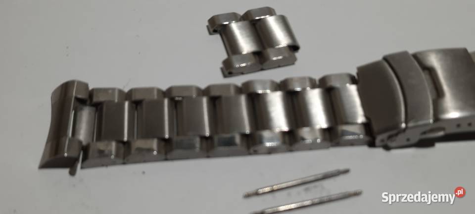 BRANSOLETKA DO ZEGARKA STALOWA n02 unisex Warszawa