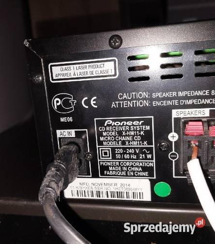 Wieża Pioneer X HM 11 K Suszec