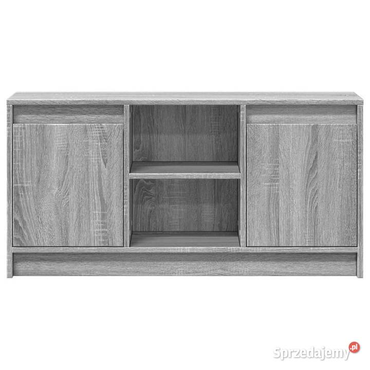 Szafka pod TV z LED szary dąb sonoma 100x34x50 Warszawa sprzedam