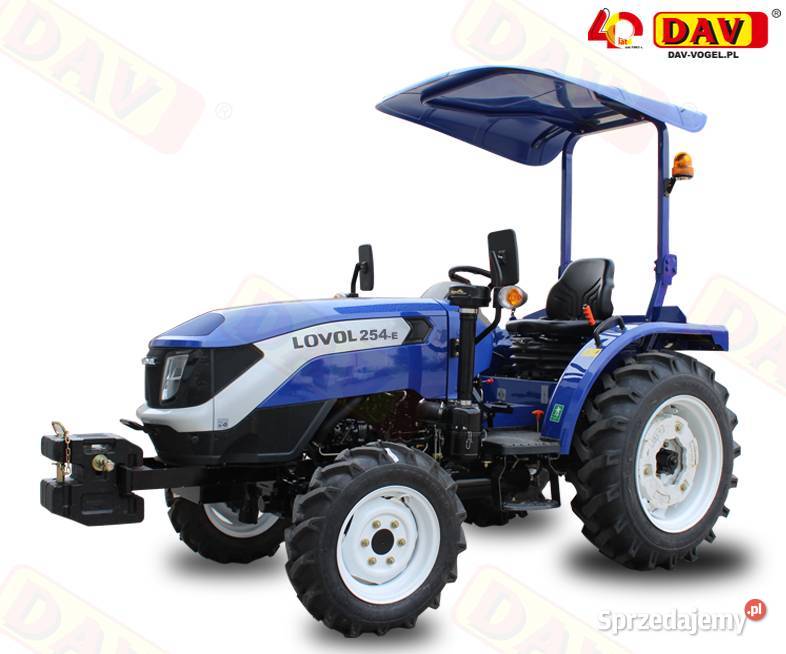 Ciągnik rolniczy 25 LOVOL M254 bez kabiny ROPS Opole sprzedam