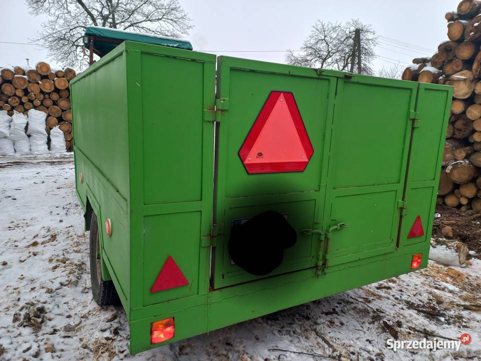 Przyczepa rolnicza sam Wielki Łęck