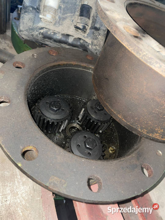 John Deere 7810 zwolnica kompletna sztywna oś Jastrzębniki