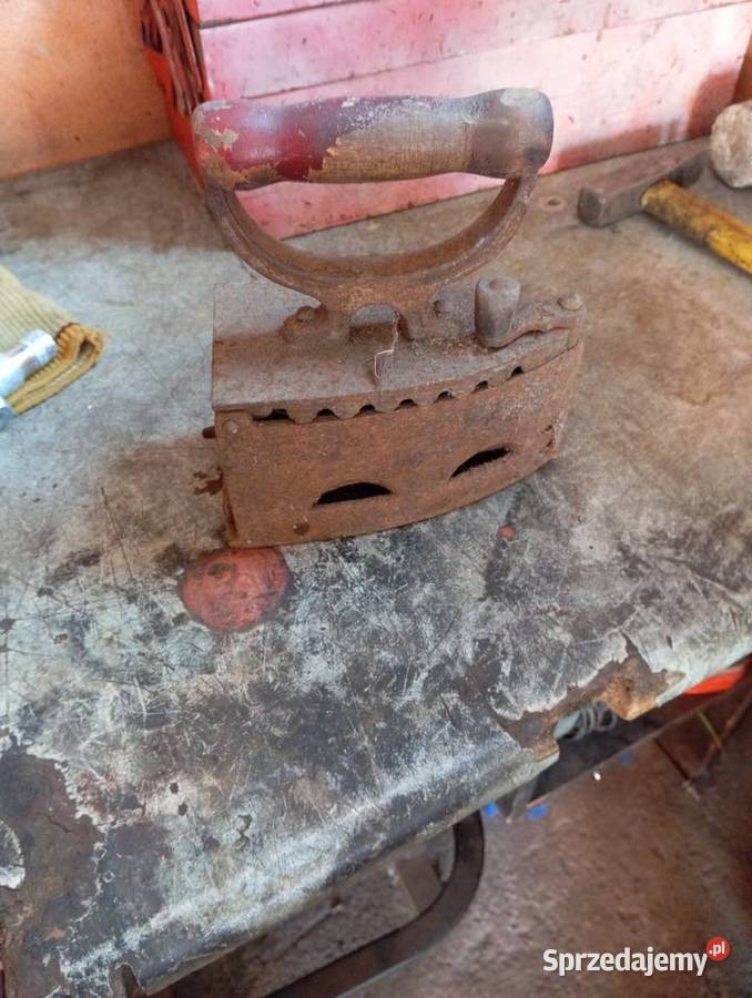 Zabytkowe żelazko mazowieckie Tłuszcz