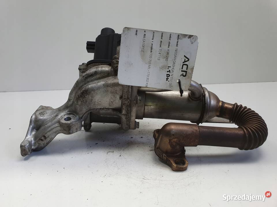 Nissan Qashqai 15 DCI CHŁODNICA SPALIN EGR