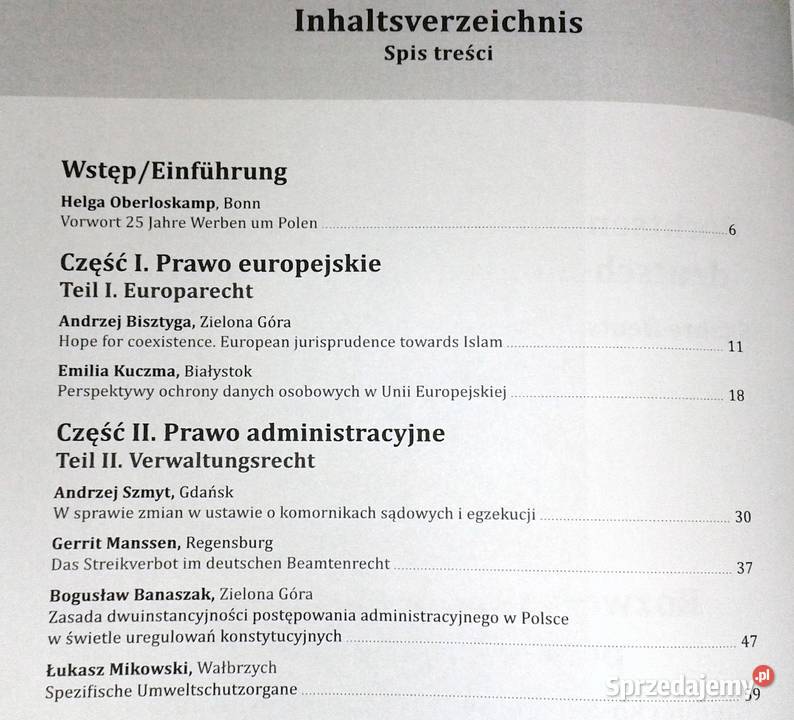 Rozwój prawa w stosunkach polskoniemieckich Chełm