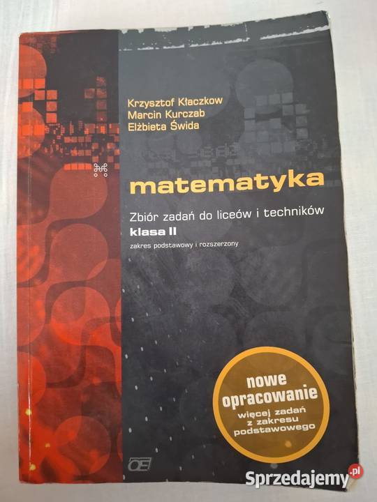 Matematyka zbiór zadań miękka Podręczniki podkarpackie Jasło