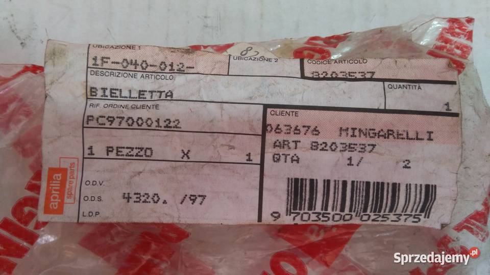 Łącznik zawieszenia widelca OE Aprilia Amico 50 Bielsk Podlaski