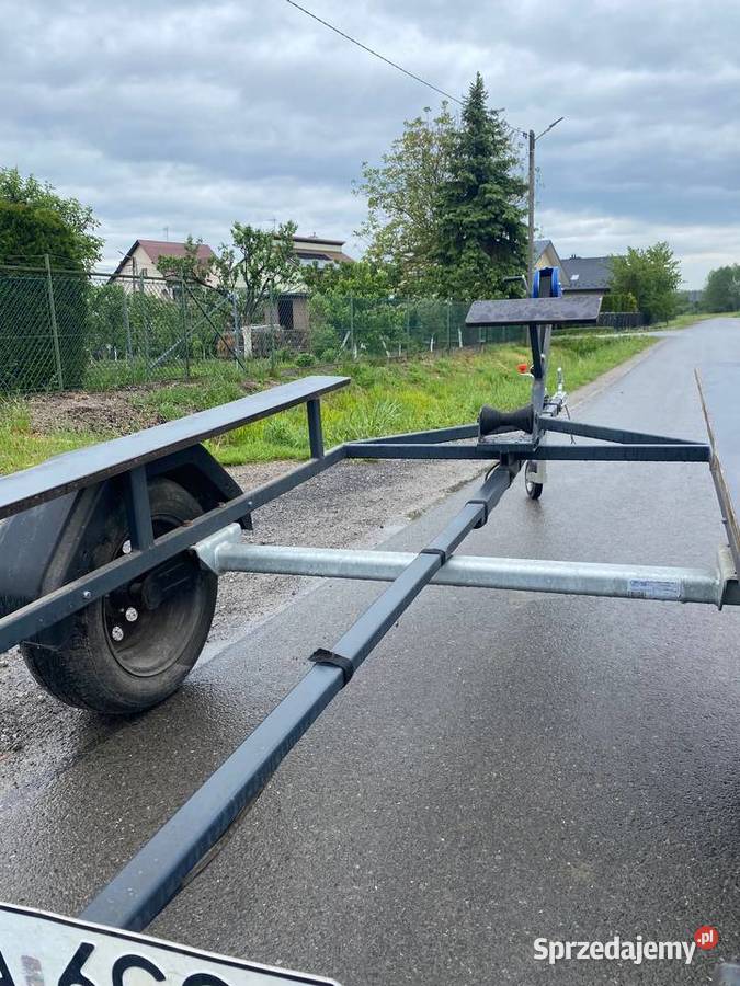 Przyczepa podłodziowa pod ponton podkarpackie Łańcut sprzedam
