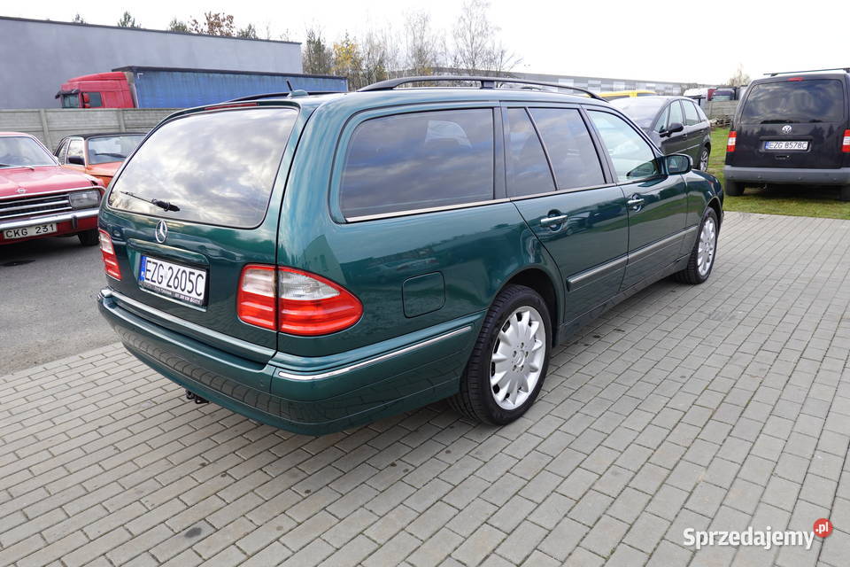 Mercedes E430 V8 4MATIC W210 1999 Wyjątkowy garażowany Motoryzacja Zgierz