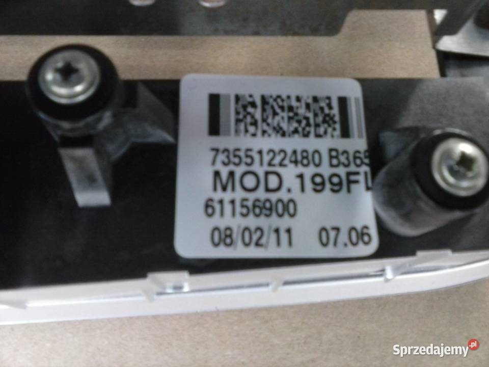 Fiat Punto EVO Panel sterowania przełączniki Bukownica