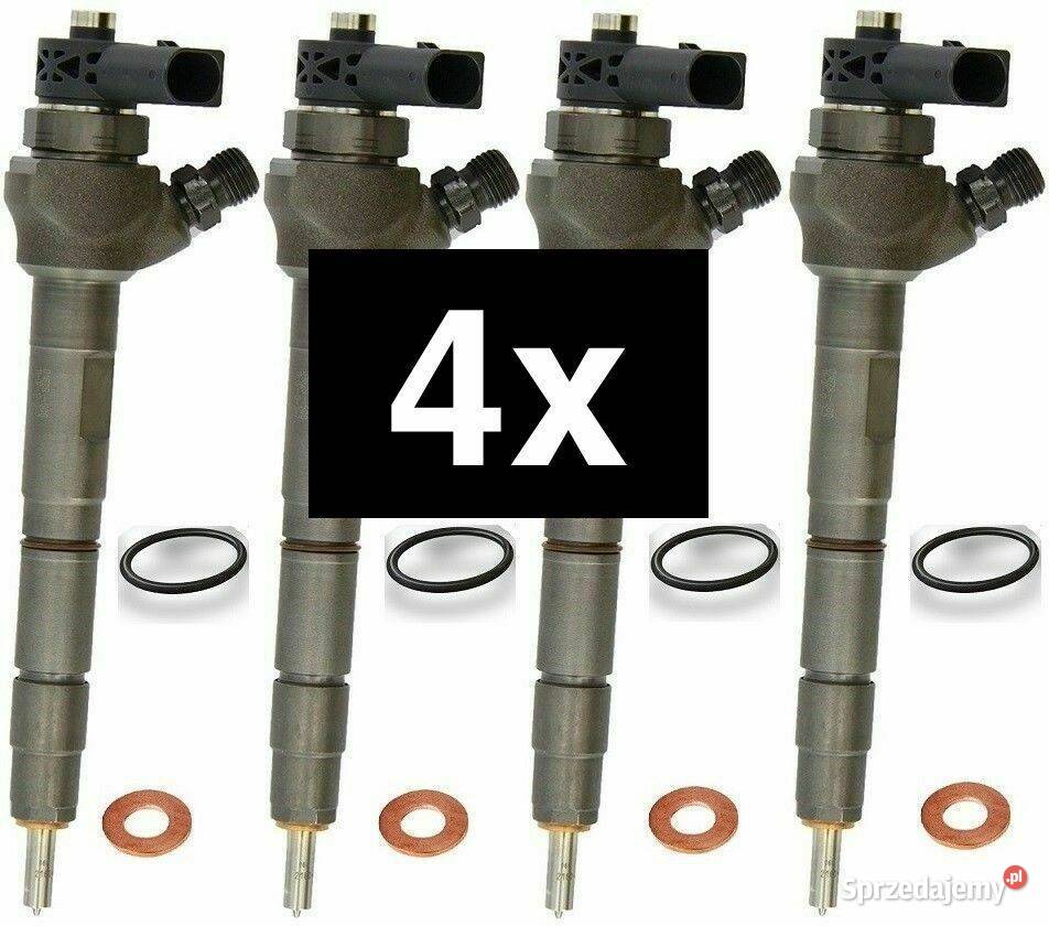 4x Wtrysk 20 TDI Audi VW 0445110369 03L130277J śląskie