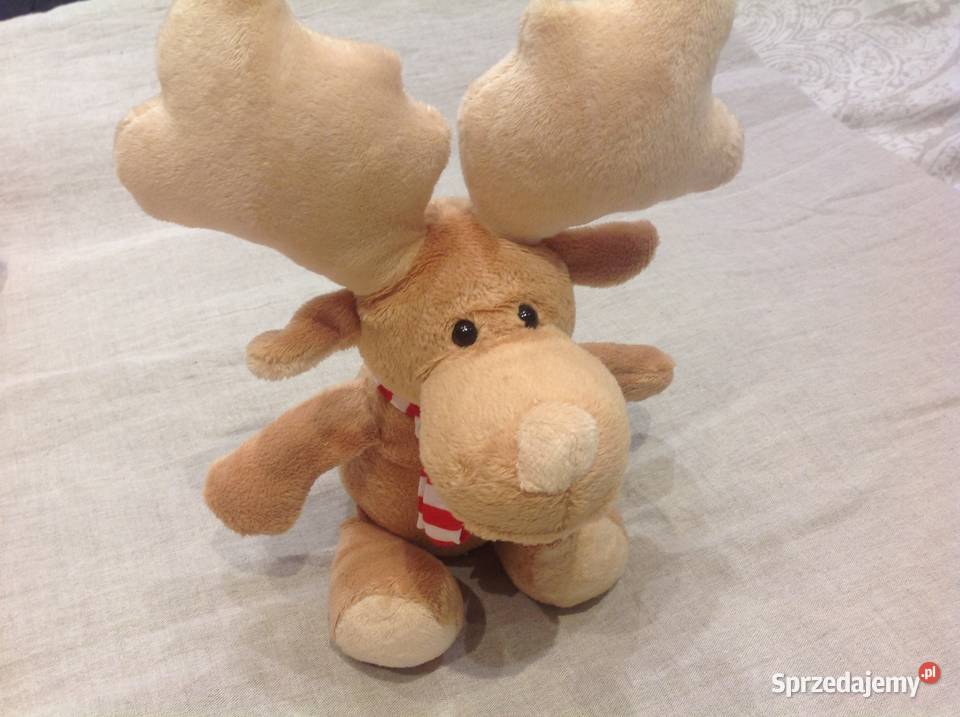 Pluszowa Maskotka Renifer Łoś Kinder lubuskie Nowa Sól