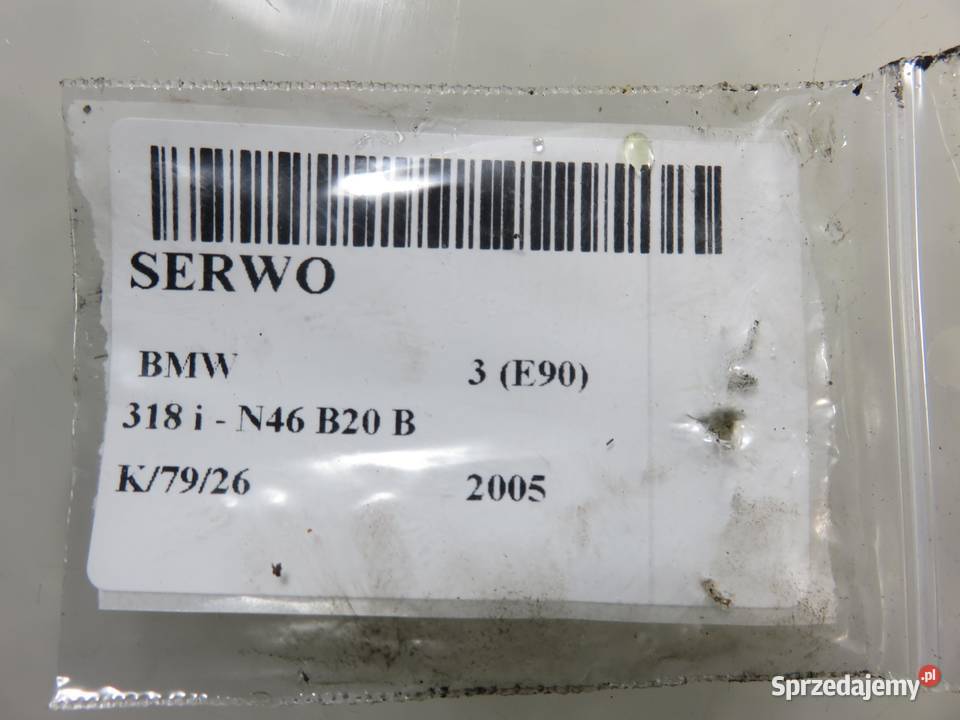 SERWO BMW 3 E90 318 i 129 N46 B20 B 6764126 osobowe Pompy hamulcowe małopolskie