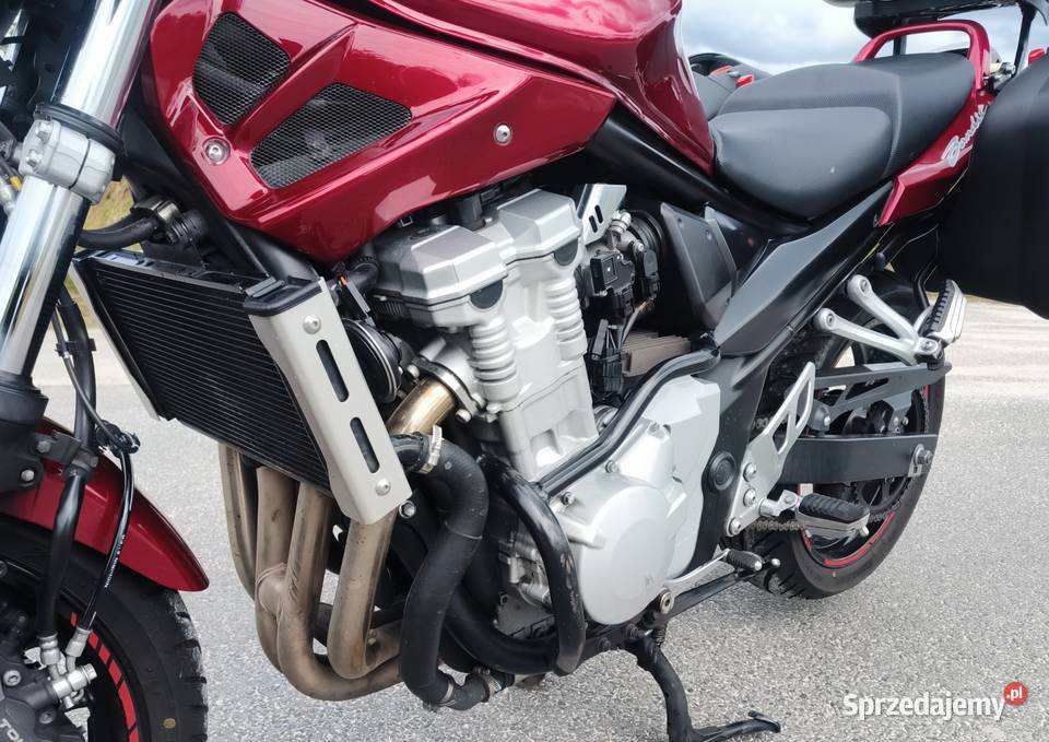 Suzuki Bandit 650 2008 ABS wtrysk 3 kufry zarw kufry