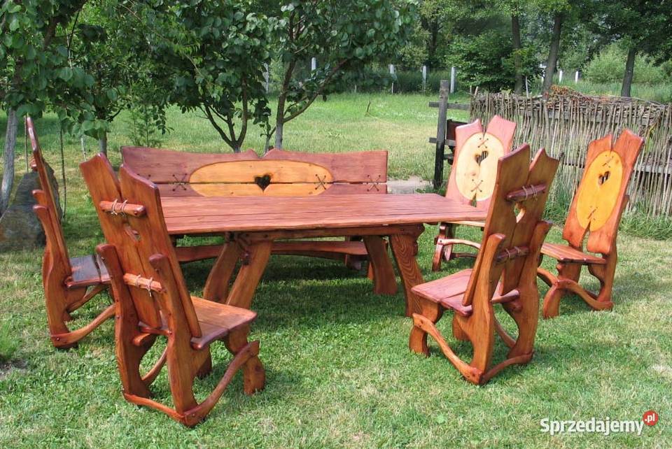 meble ogrodowe drewniane ARTstyle pub bar Wrocław