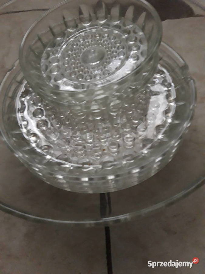 miska salaterka talerzyki deserowe 2 mniejsze Warszawa