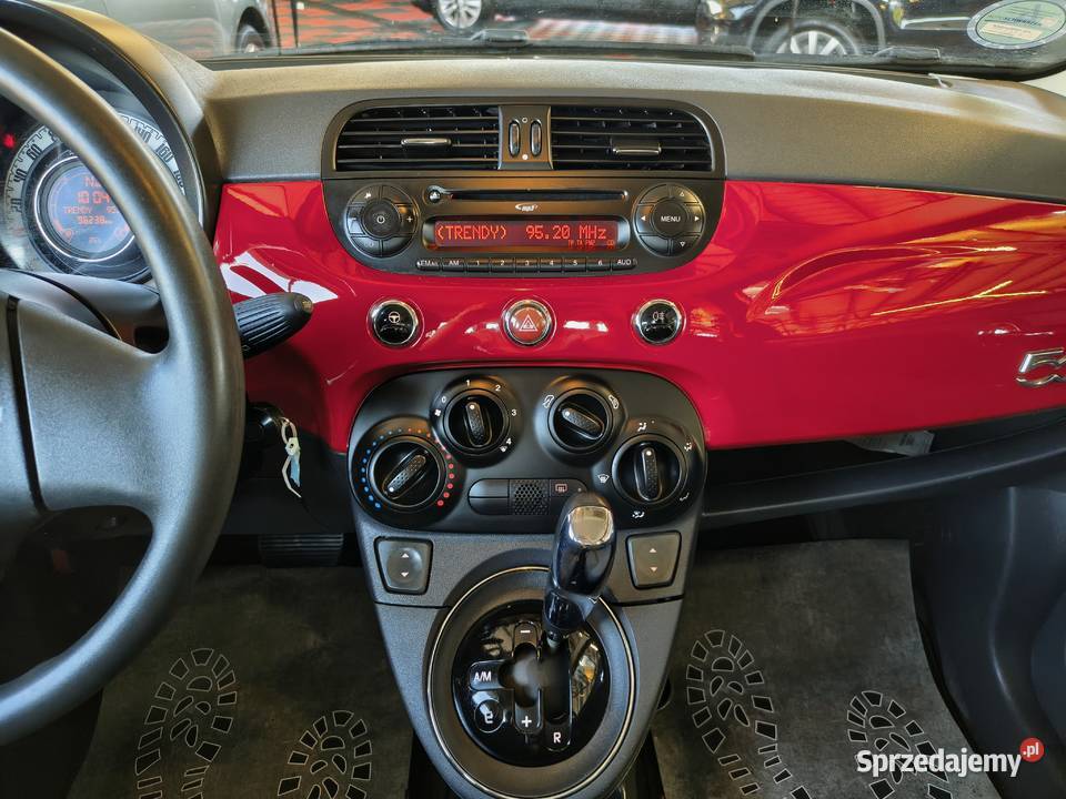 Fiat 500 AUOMAT Jedyne 96000 Benzyna 4CYLINDRY podkarpackie Zarszyn sprzedam
