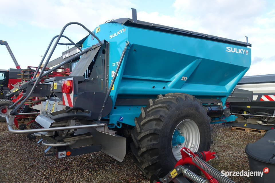 Sulky XT 130 econow SKY rozsiewacz nawozów i podlaskie Sokoły
