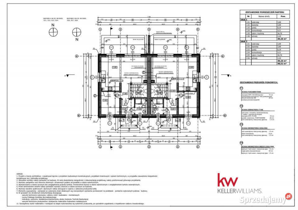 Dom bliźniak Przybroda Kolejowa 95m2 dachówka