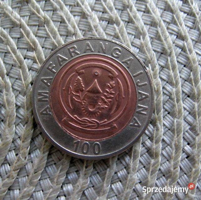 Rwanda 100 Franków 2007r Kalisz