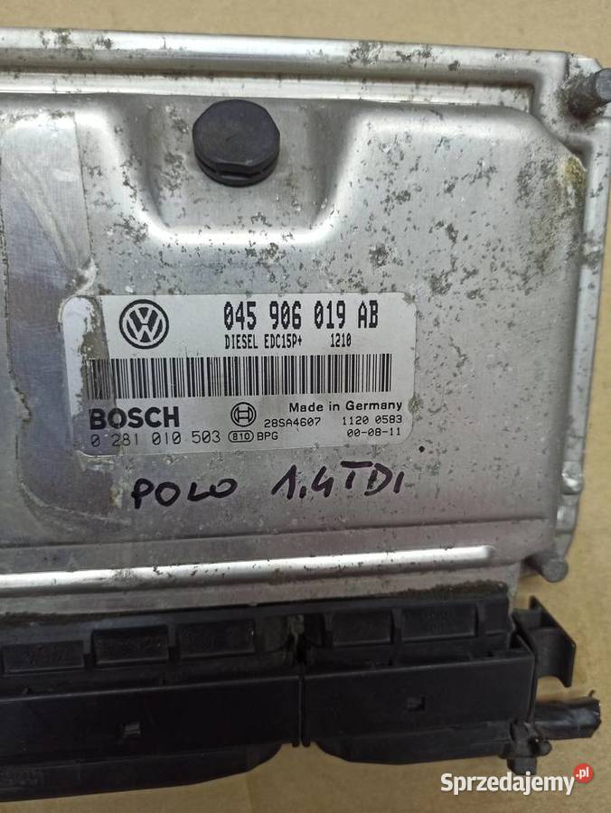 KOMPUTER SILNIKA POLO III 14 TDI 045906019AB Komputery Bolesławiec