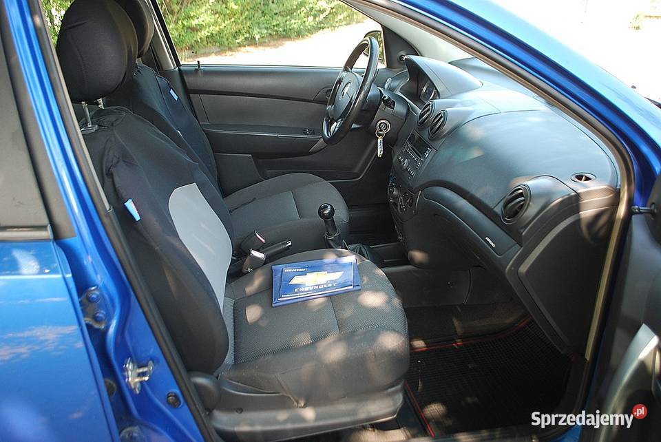 Chevrolet Aveo 2009 12 benzyna Zarejestrowany w Włynkówko