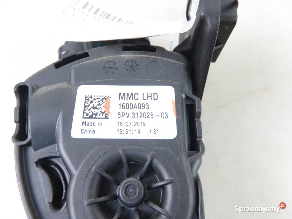 POTENCJOMETR GAZU MITSUBISHI SPACE STAR VI 10 osobowe