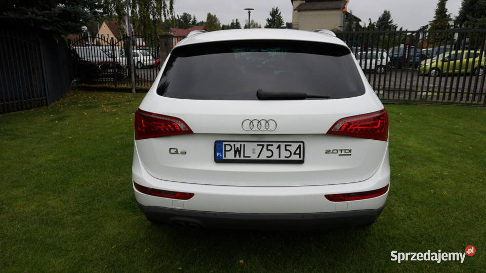 Audi Q5 automat Gwarancja 8R 2008 Rok produkcji 2010 lubuskie Zielona Góra
