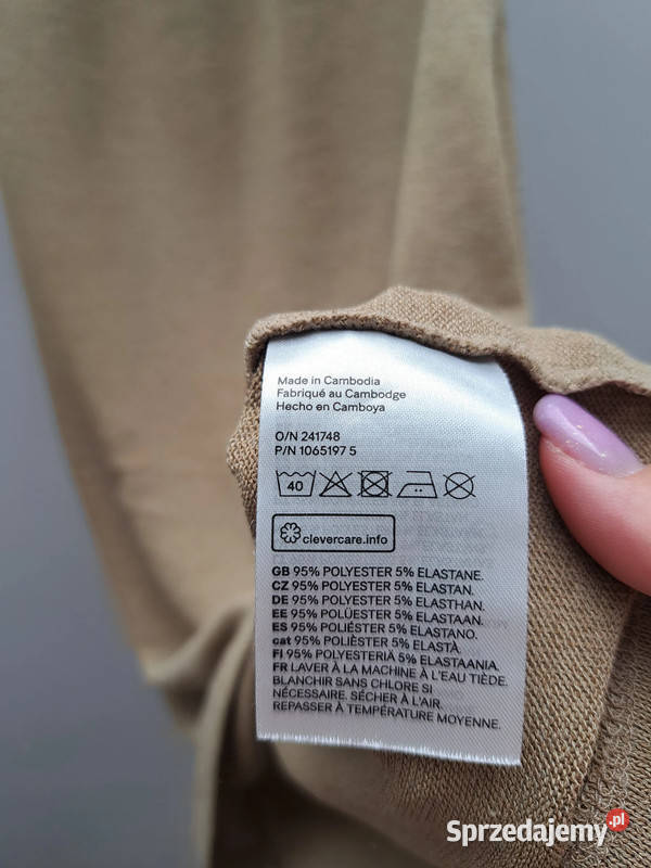 Ciepła bluza teddy z kapturem Destination H&M Odzież sportowa Trąbki Wielkie