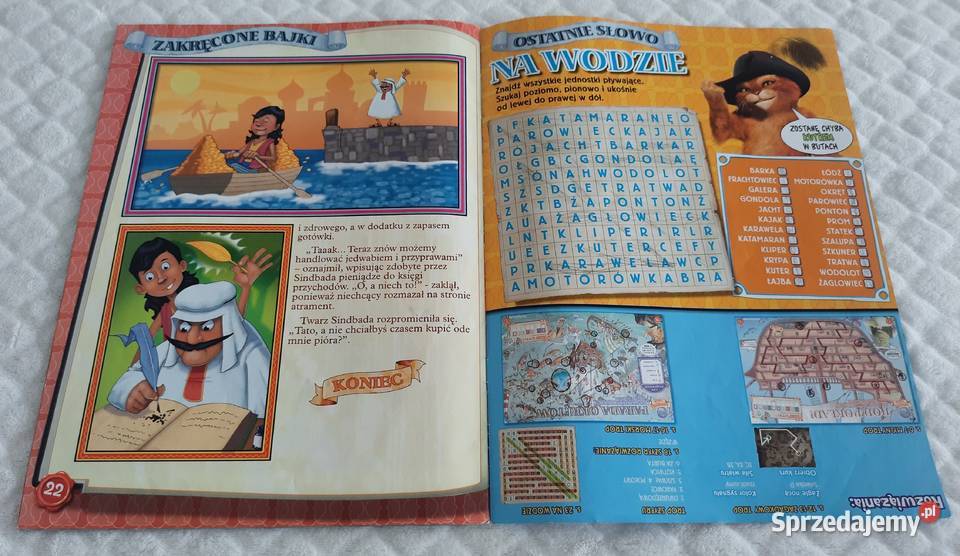Na tropie Shreka Okręt Trop 37 Książeczki dzieci Czeladź