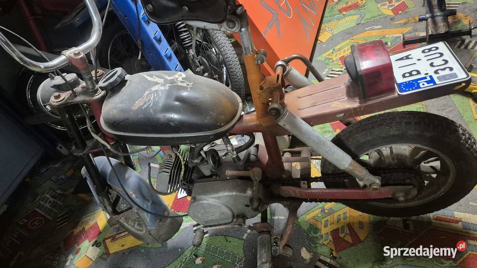 Motorynka m1 zarejestrowana podlaskie