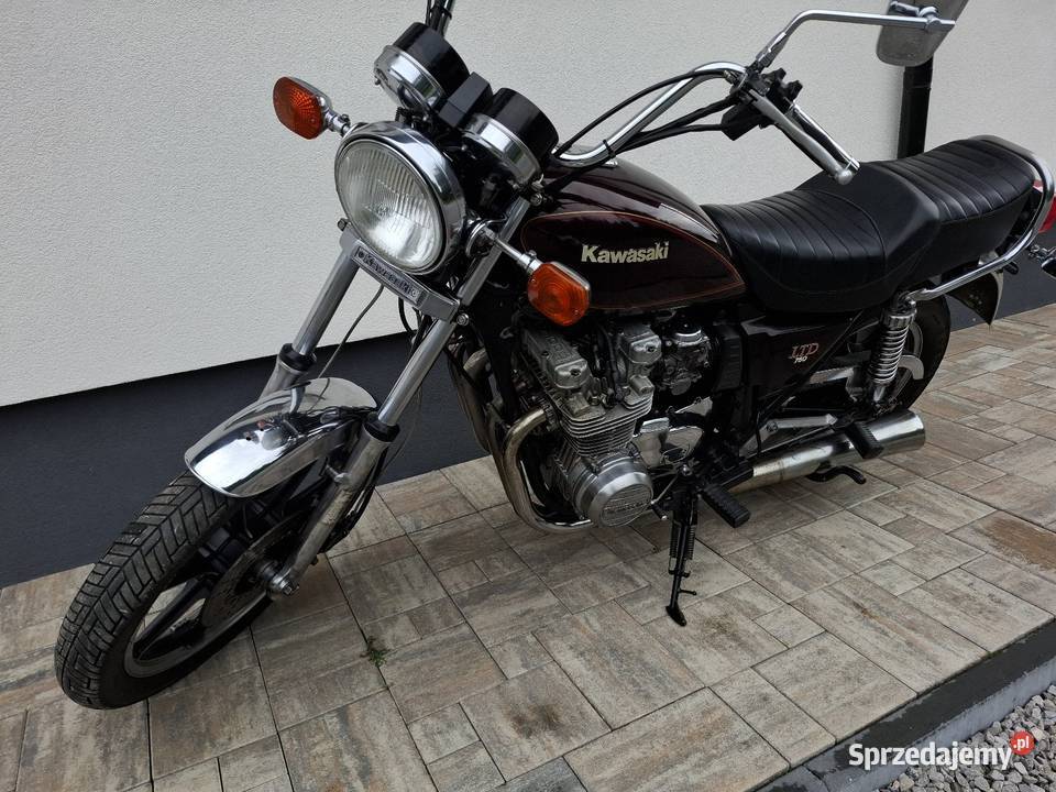 Kawasaki ltd 750 kz 750 przebieg 35 mil 83 łańcuch świętokrzyskie Chobrzany