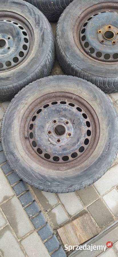 Koła stalowe z oponami zimowymi 5x112 15 Kozienice