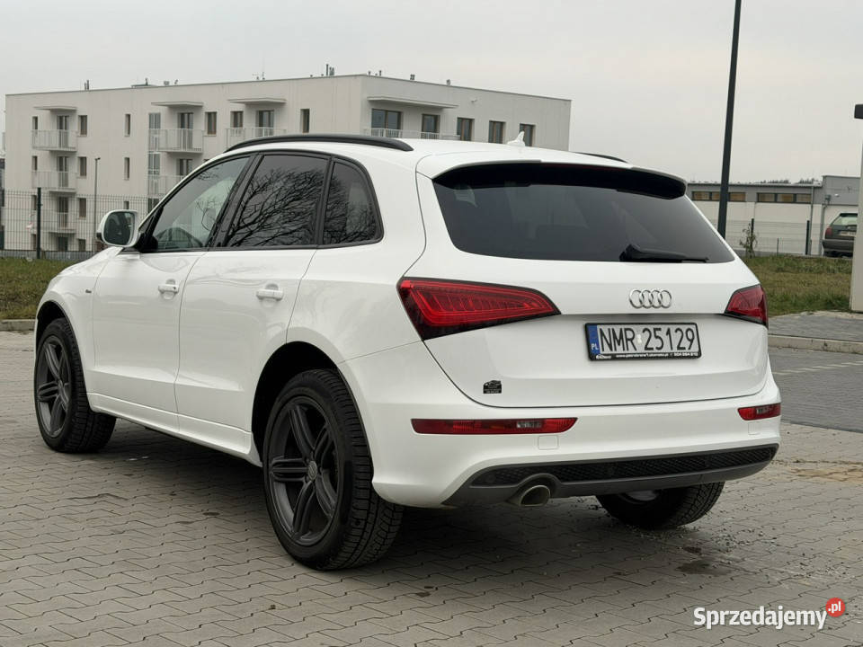Audi Q5 20 TDI 177 LED SLINE QUATTRO Automat centralny zamek Mrągowo