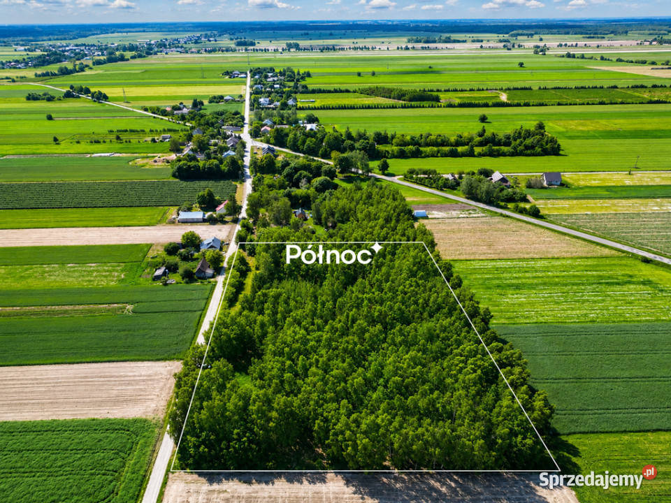 14 091 m w Pokiniance WZ na 8 domów 111m Sprzedaż Pokinianka