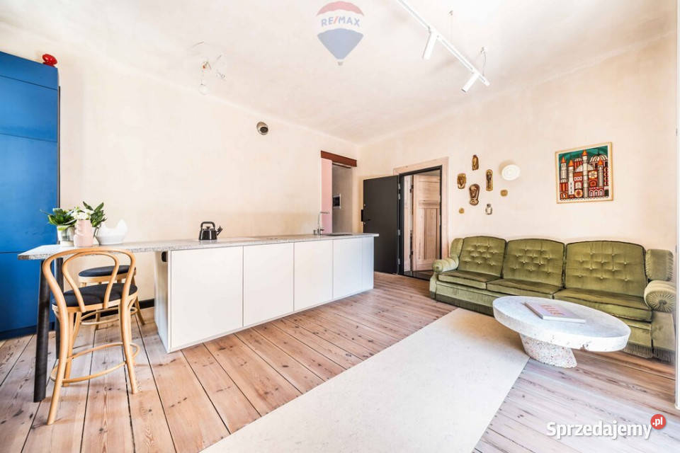 Stylowe mieszkanie biuro kamienica balkon Łazarz Piętro 1 wielkopolskie Poznań sprzedam